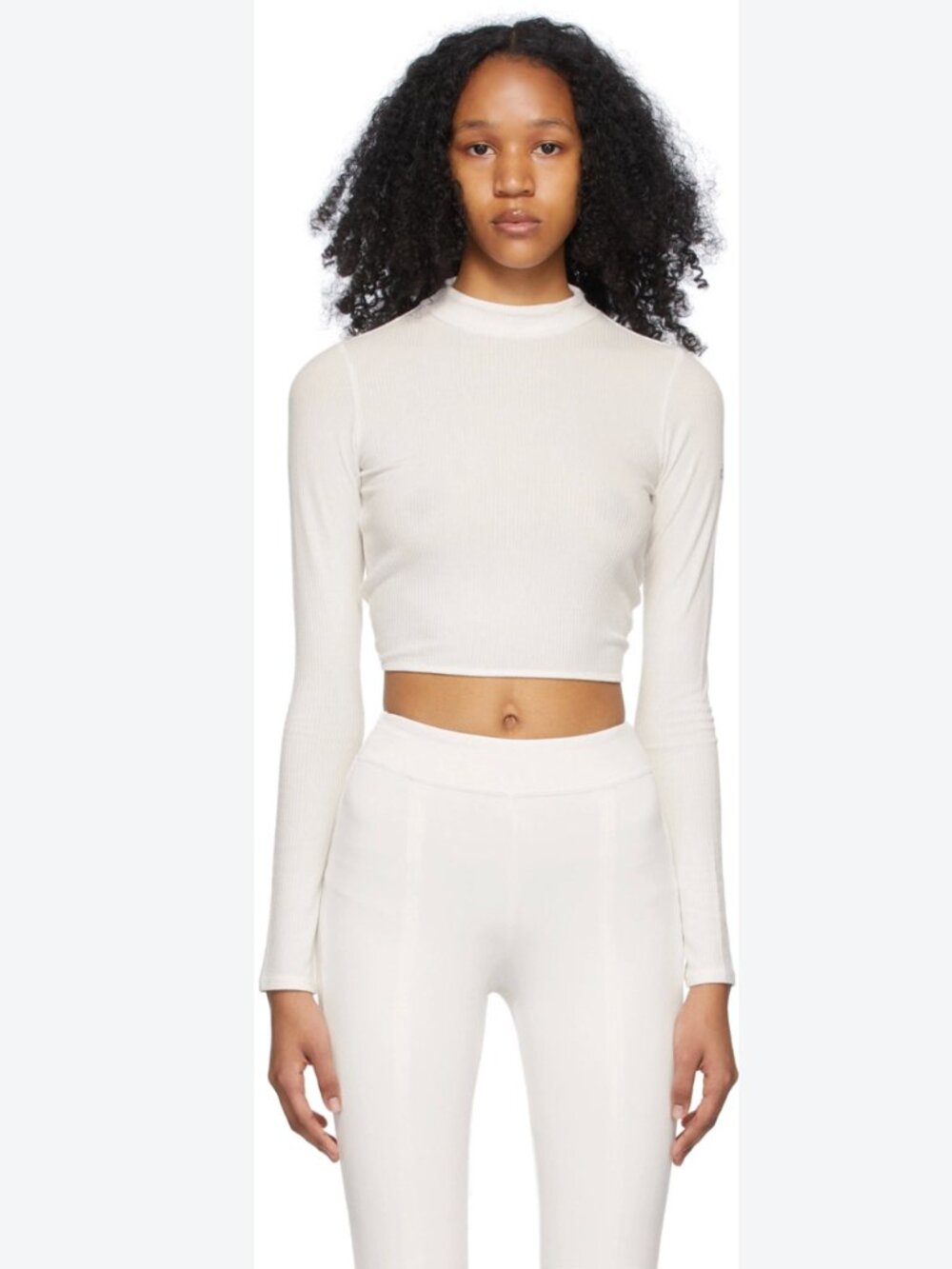 Alo Yoga Ribbed Crop Premier Long Sleeve
